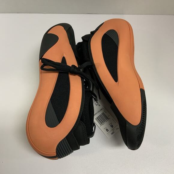 Adidas Harden Vol. 8 Sculpt IE2694 Size 6 Men Basketball Shoes Brown Black - Picture 5 of 6